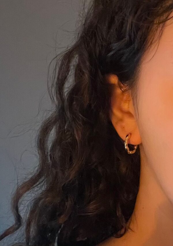 45NJ014 porté Boucles d'oreilles CELIA